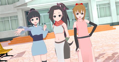 Koikatsu Character Release Koikatsu Kunoichi Tsubaki No Mune No