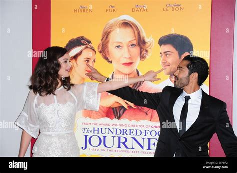 New York Ny Usa Th Aug Charlotte Le Bon Manish Dayal At