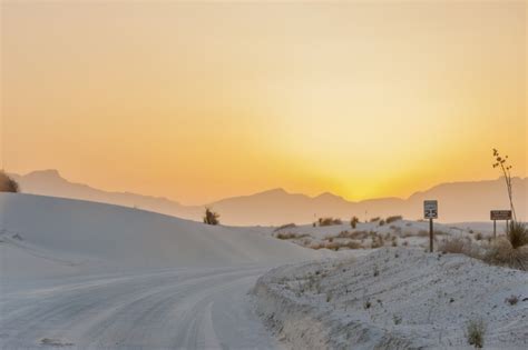 White Sands at Sunset – National Park Field Guide