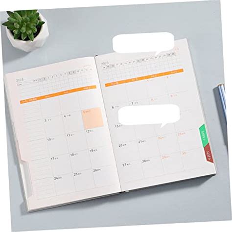 Calendario 365 Día Planificador Académico 2023 A5 Cuaderno Decorativo