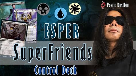 MTG Arena Standard Esper Control Superfriends Deck With Liliana