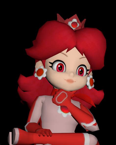 Red Biker Daisy Mario Kart 8 Mods