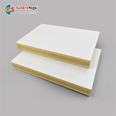 Goldensign Color Pvc Forex Foam Sheet Pvc Celuka Sheet China Pvc