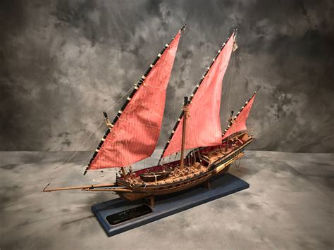 Ron Neilsons Amati Xebec Model Ages Of Sail