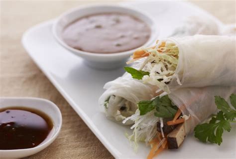 Summer Rolls Recipe with Two Dipping Sauces - Jamie Geller