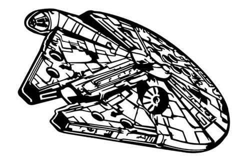 Millennium Falcon Sci Fi Super Hero Dxf Svg File For Plasma Laser