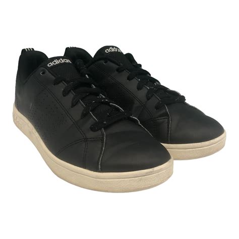 Adidas Low Black White Leather Women’s Sneakers B4218… - Gem