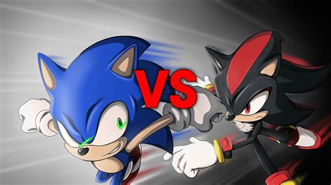 Sonic Vs Shadow The Real Winner Youtube