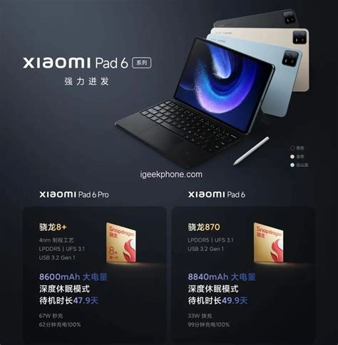 Xiaomi Pad 6/Pro Launches with Impressive Specs and Affordable Price