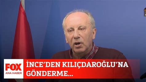 İnceden Kılıçdaroğluna gönderme 27 Mart 2023 Selçuk Tepeli ile