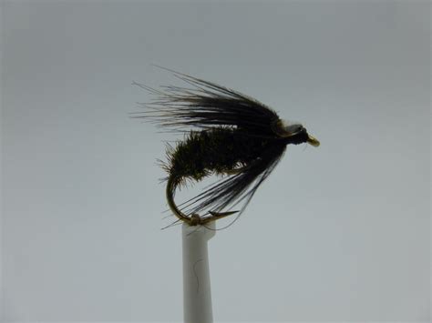 Size 14 Black Peacock Spider - www.amfishingtackle.com - www.amfishingtackle.nl - www ...