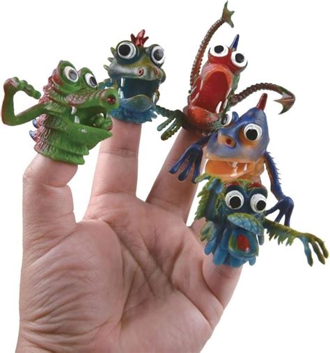 Funtime Gifts FU7540 Monster Funfingers Monsters Mehrfarbig M Amazon