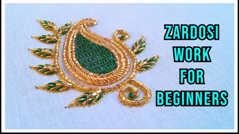 Zardosi Practice For Beginners Zardosi Loading Zardosi Mat Filling