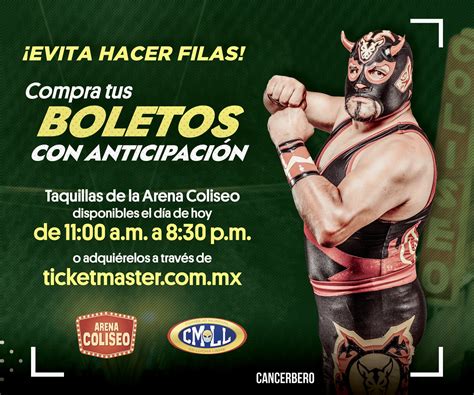 Lucha Libre Cmll On Twitter Evita Hacer Filas Compra Tus