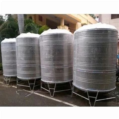 Stainless Steel Water Storage Tank 1001 5000 L At 48000 Piece In New