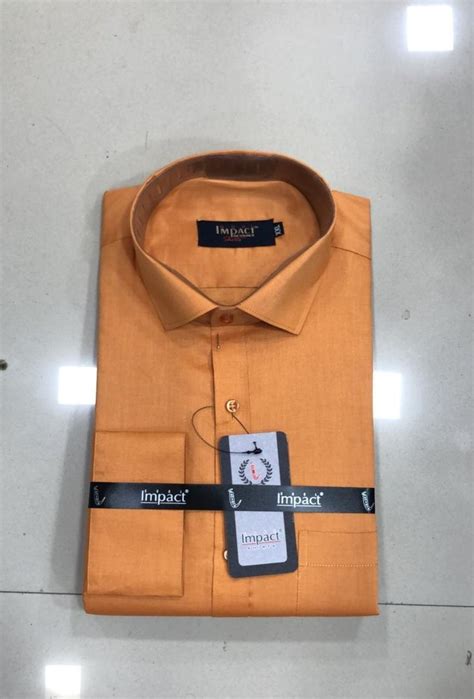 Plain Cotton Men Formal Shirt Full Sleeves At Best Price In Mumbai Id 24803627930