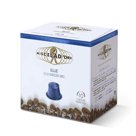 Blue 10 Capsule Compatibili Nespresso Miscela D Oro B2B