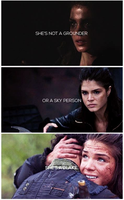 Octavia Blake The 100 Blake Siblings Marie Avgeropoulos The