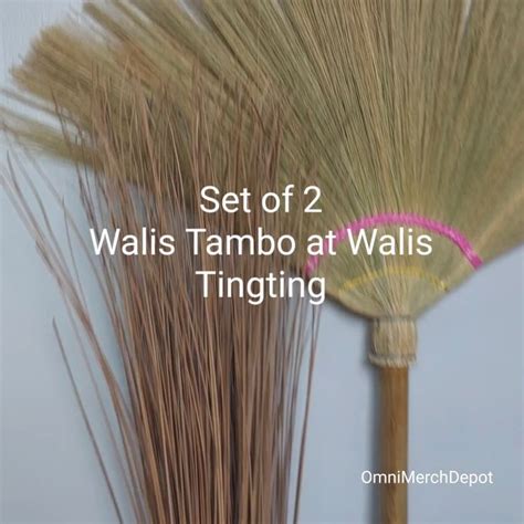 Omnimerchdepot Walis Tingting Walis Tambo Soft Broom And Stick Broom