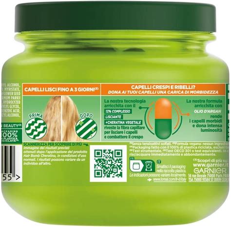 Il Numero 1 Del Risparmio GARNIER FRUCTIS MASCHERA ULTRA LISCIANTE PER