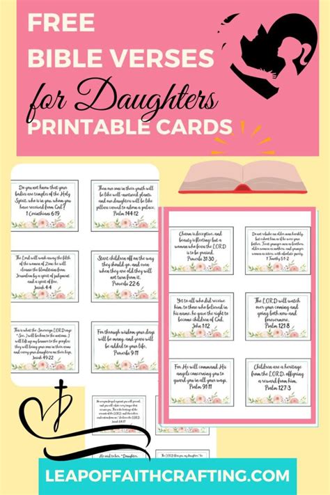 25 Bible Verses For Daughter With Free Printables Leap Of Faith