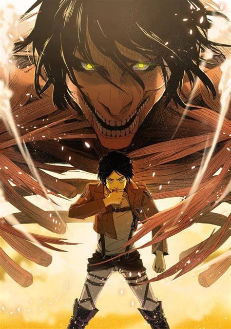 Day 27 Most awesome scene Eren Jäger Titan form entrance