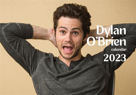 Dylan O'brien 2023 Calendar Printable - Etsy