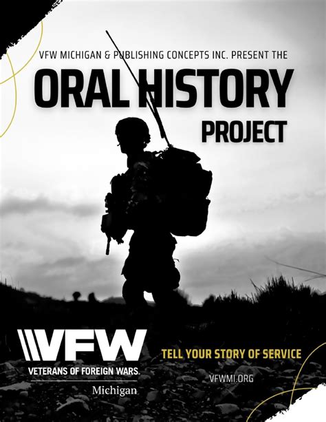 Veterans Oral History Project Vfw Department Of Michigan