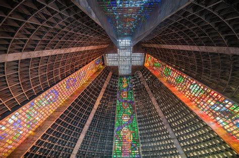 Catedral Metropolitana De S O Sebasti O Do Rio De Janeiro Stock Image