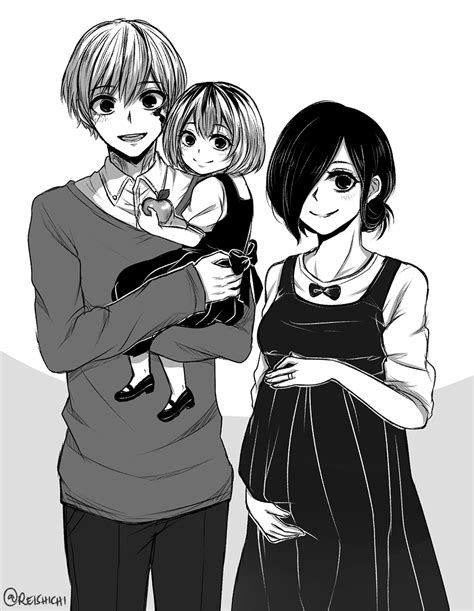 Tokyo Ghoul Kaneki And Touka Child Ken kaneki tokyo ghoul touka ...