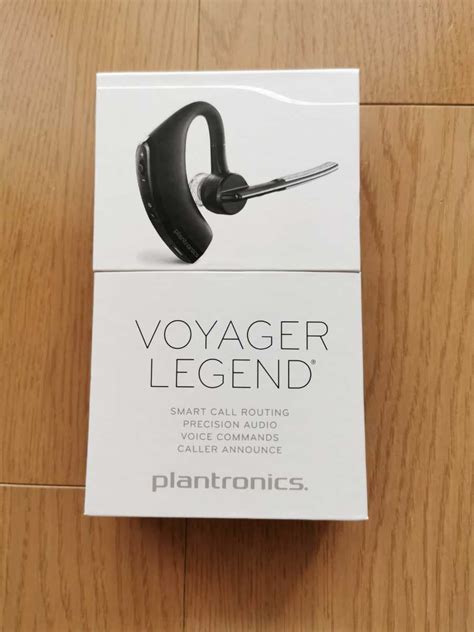 【使用回数少】 プラントロニクス Bluetooth ワイヤレスヘッドセット Plantronics Voyager Legend 純正充電ケース付きの落札情報詳細 ヤフオク落札価格