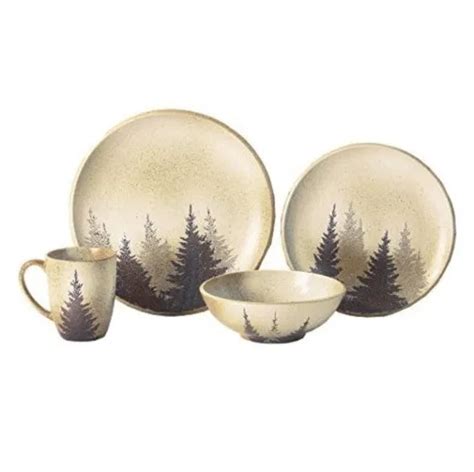 Clearwater Pines Dinnerware Set Cabin Decor Ideas Dinnerware Set