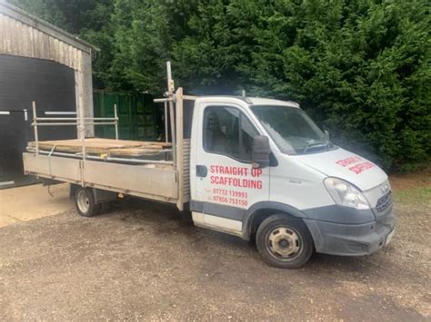 Iveco Daily Scaffold Truck 3 5t 3 5ton Flatbed Dropside £999 00 Picclick Uk