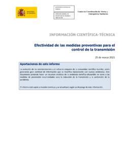 INFORMACIÓN CIENTÍFICA TÉCNICA Efectividad de las informaci 211 n