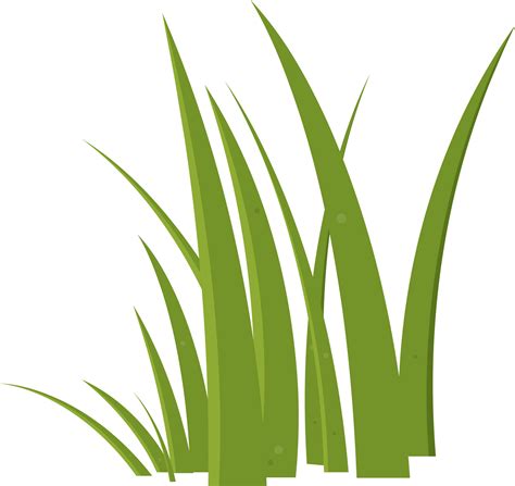 Cartoon Grass Leaves Clip Art 21612222 Png