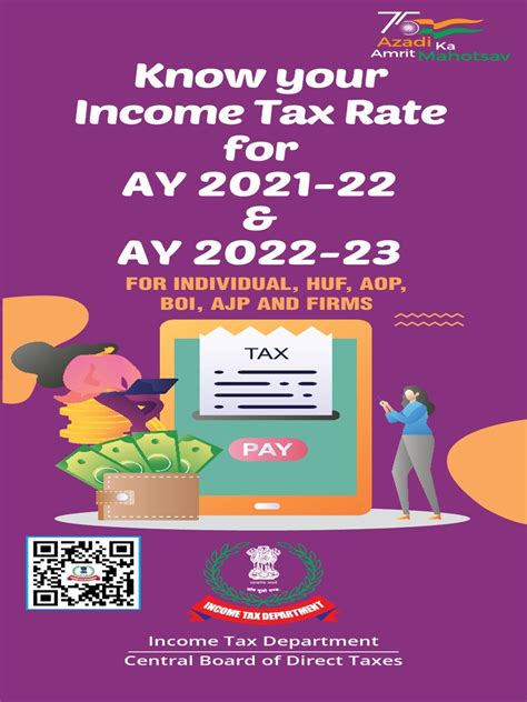 E Pdf Know Your Income Tax Rate Ay 2021 22 23 Pdf Capital Gains Tax Income Tax