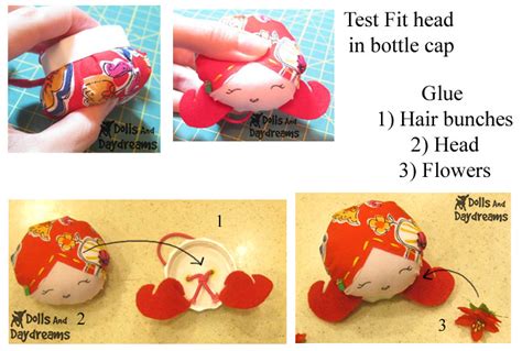 Doll Pin Cushion Tutorial Pattern Blogged Dollsanddaydrea Flickr