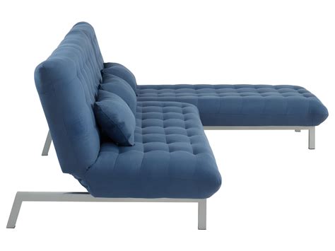 Sof Cama Modular De Tela Azul Hornet