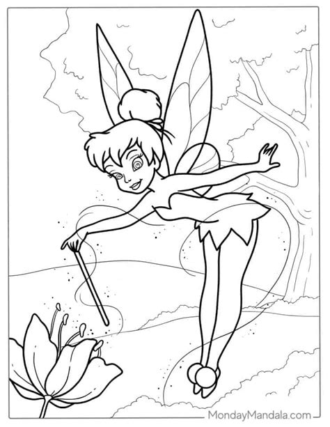 20 Tinker Bell Coloring Pages Free PDF Printables