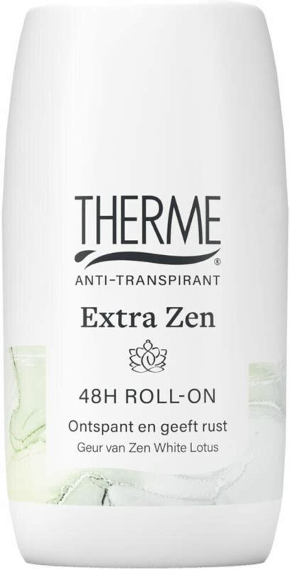 Therme Extra Dry Anti Transpirant Zen White Lotus Roller 60ml