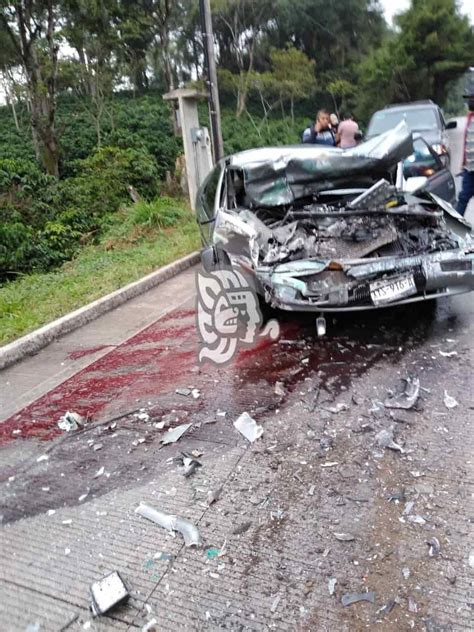 Se Registra Decena De Accidentes Sobre La Xalapa Coatepec