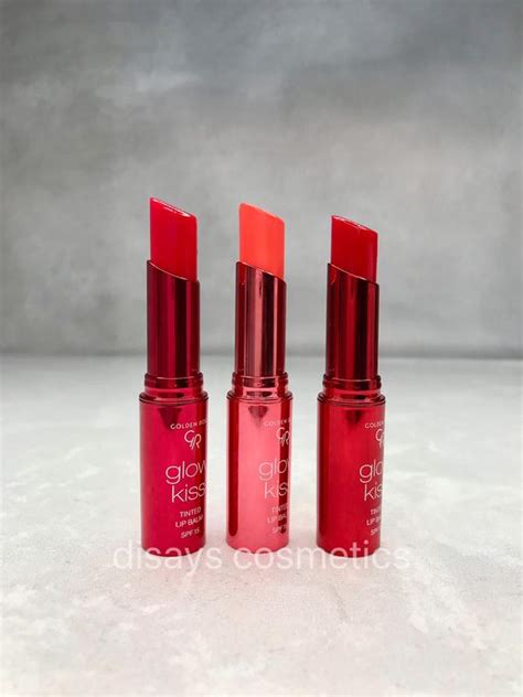 Помада бальзам тінт golden rose glow kiss tinted lip balm #02 — цена ...