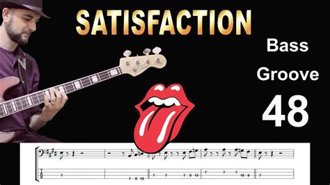 SATISFACTION Rolling Stones How To Play Bass Groove Cover With Score