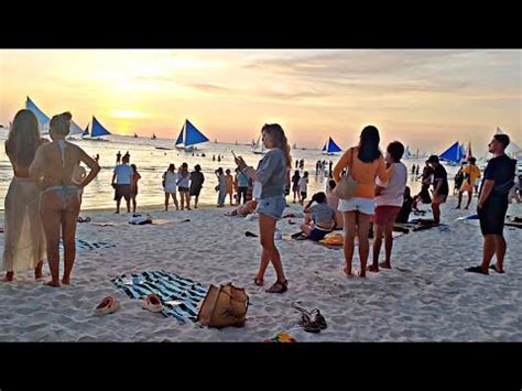 This Is Boracay White Beach On March Iba Talaga Pag Sunset Time