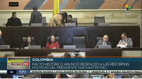 teleSUR Noticias 15 30 06 06 Coalición Pacto Histórico respalda