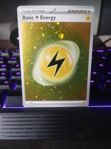 Basic Lightning Energy Pokemon Cosmos Holo Rare Nm Ebay