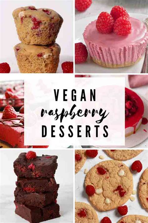 Vegan Raspberry Desserts Bakedbyclo Vegan Dessert Blog