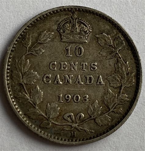 Canada King Edward Vii Silver Cents M J Hughes Coins