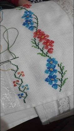 Fotos De Elza Chitko Em Bordados F In Floral Cross Stitch