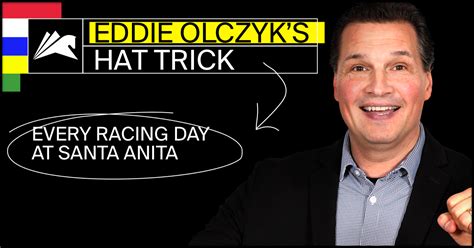 Eddie Olczyk's Horse Racing Hat Trick Picks